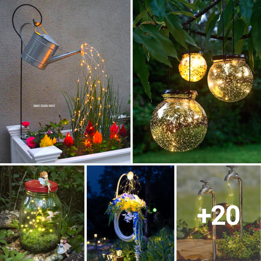 Enhance Your Garden with These 25 Creative DIY Fairy Light Ideas - ZUGNEWS