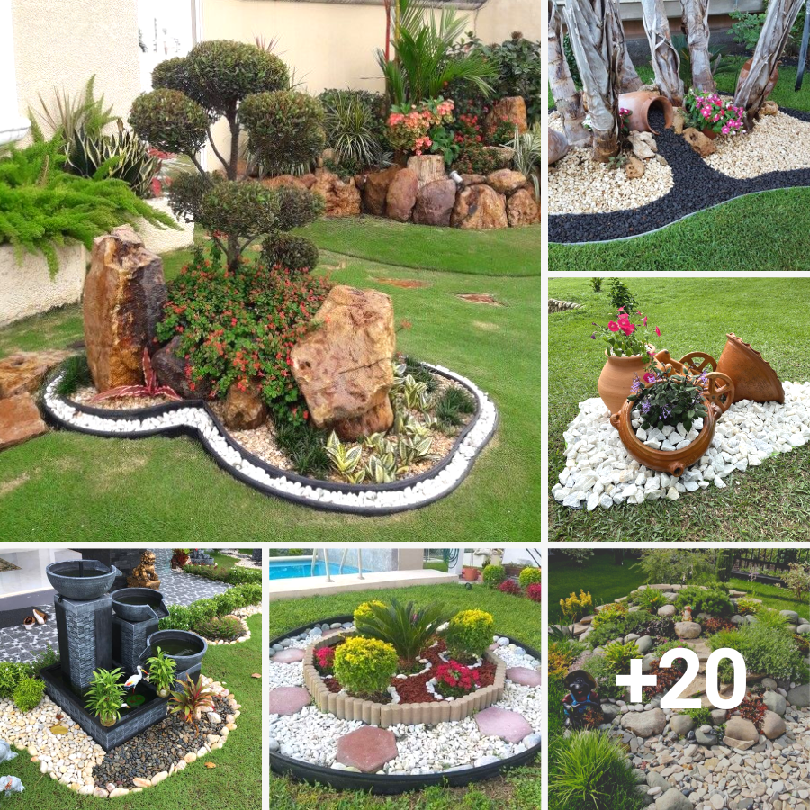 30 Stunning Small Rock Landscapıng Ideas with Stones - ZUGNEWS
