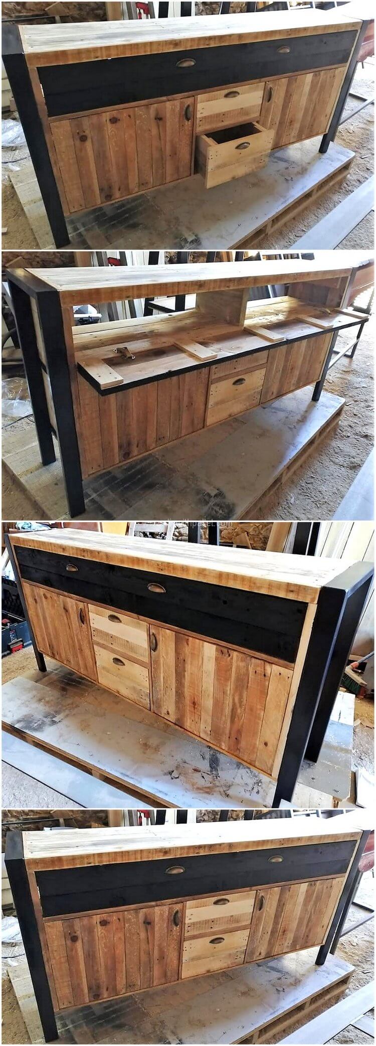pallet tv stand idea