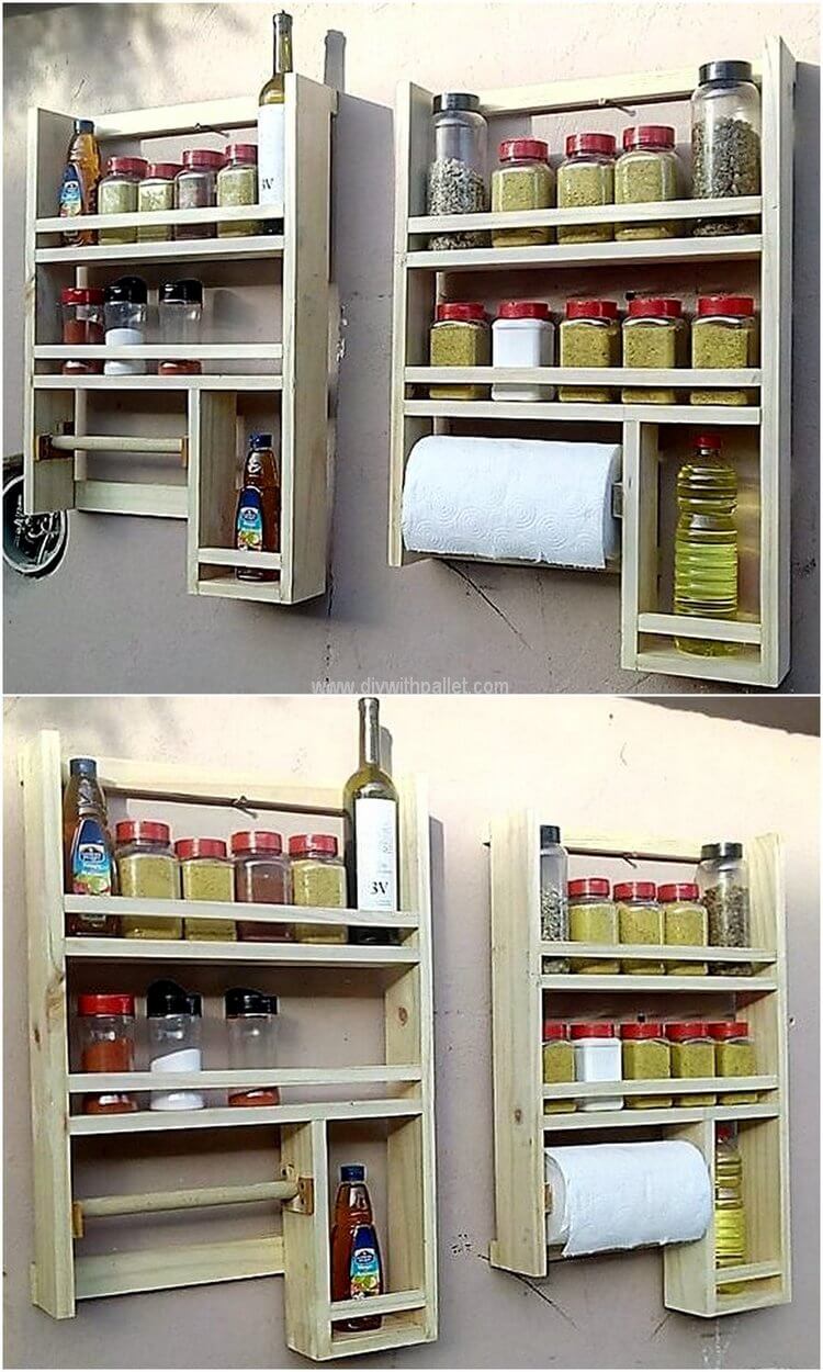 pallet kitchen shelving