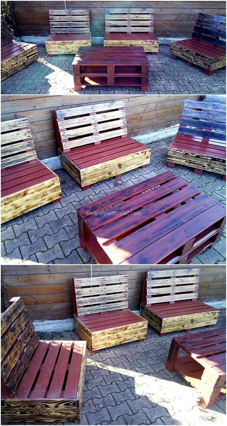 wood pallet outdoor furniture