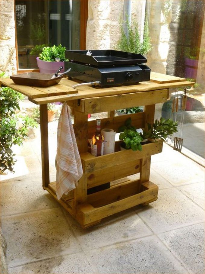 wood pallet outdoor kitchen ideas (8)