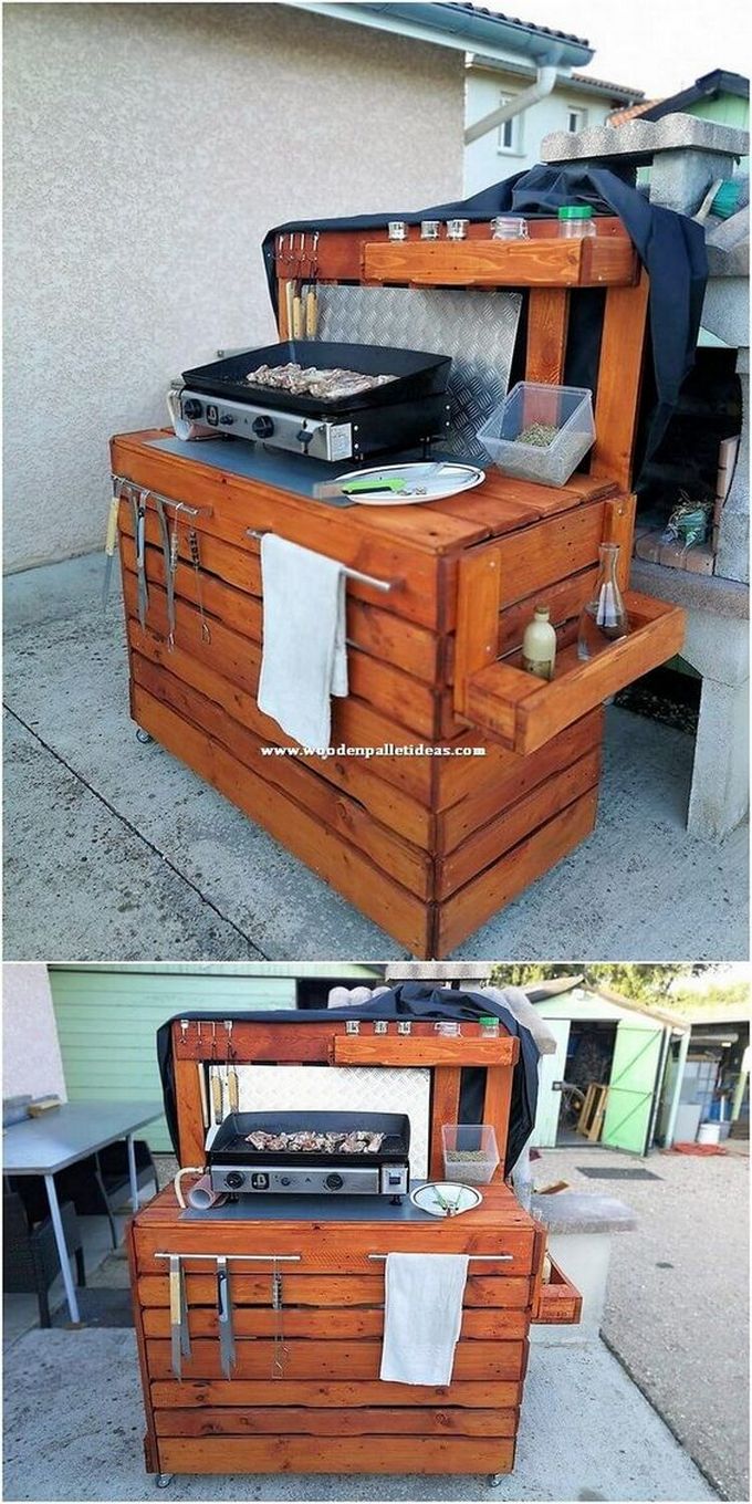 wood pallet outdoor kitchen ideas (25)