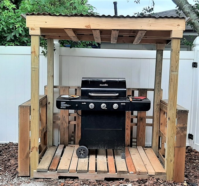 wood pallet outdoor kitchen ideas (29)