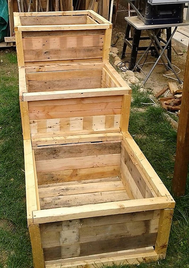 wood pallets planter