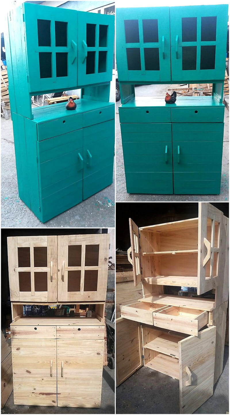 pallet kitchen cabinet