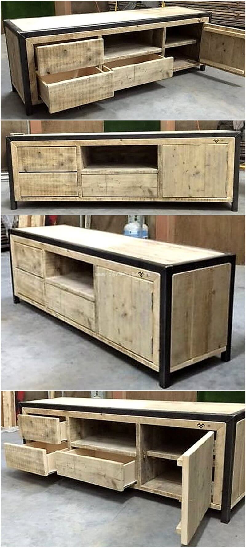 used pallets tv stand