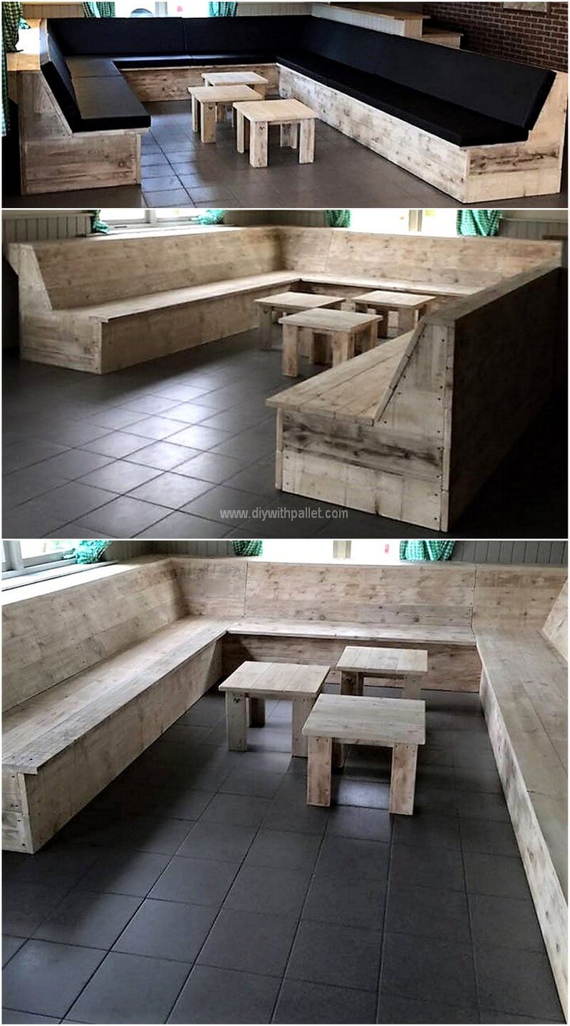 wooden pallet furniture plan
