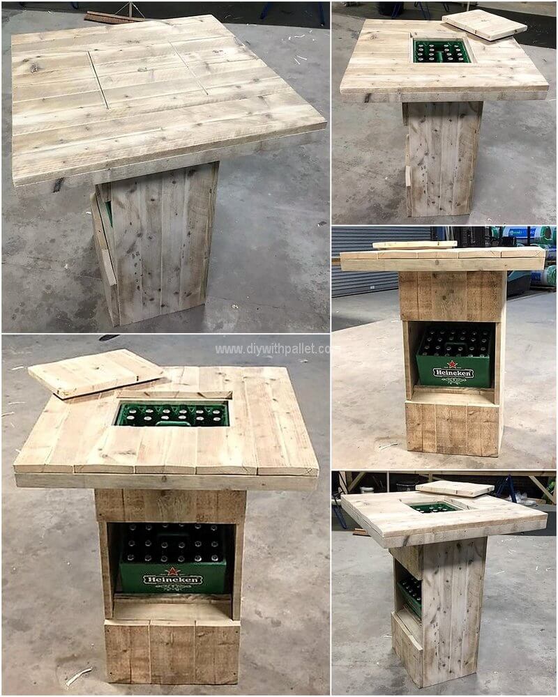 pallet bar cooler