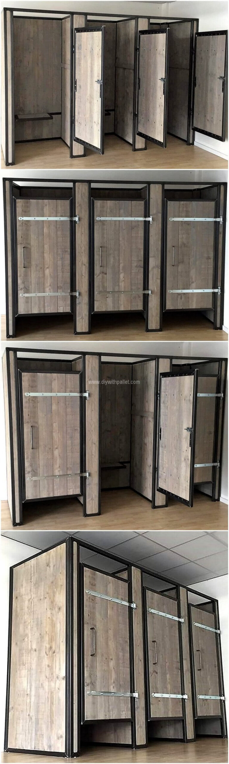 wooden pallet cabins