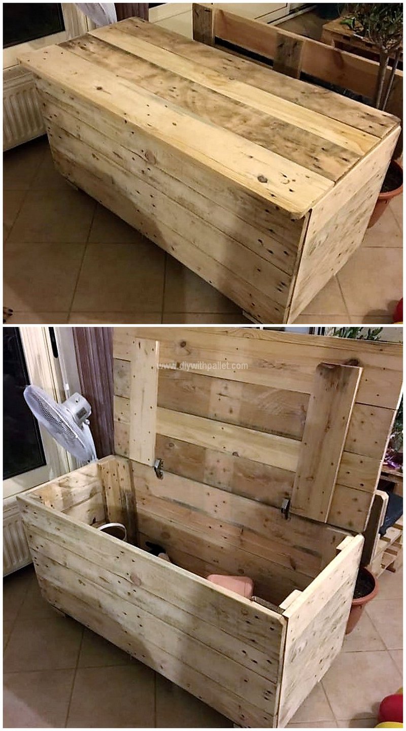 pallets made chest