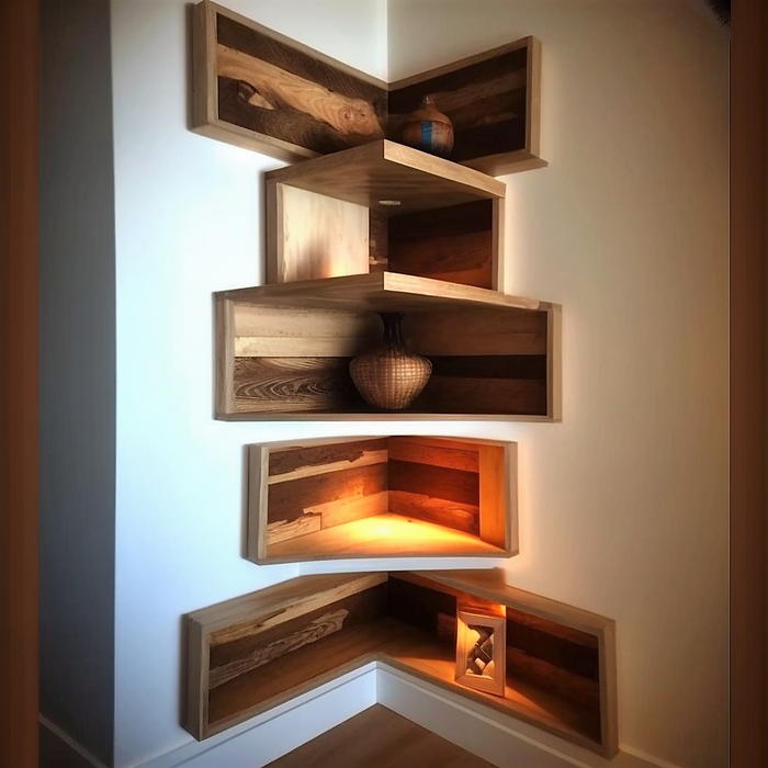 wood pallet corner shelf ideas (3)