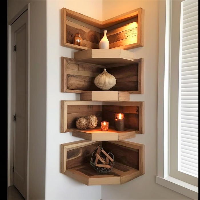 wood pallet corner shelf ideas (5)