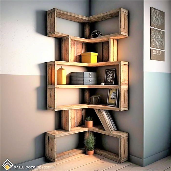 wood pallet corner shelf ideas (31)