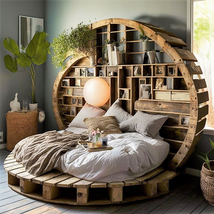 wood pallet bed ideas (8)