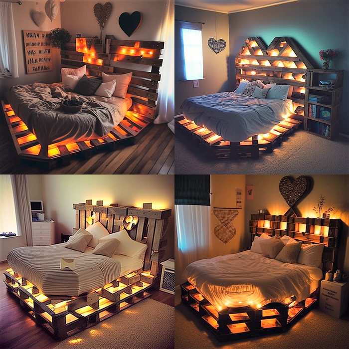 wood pallet bed ideas (20)