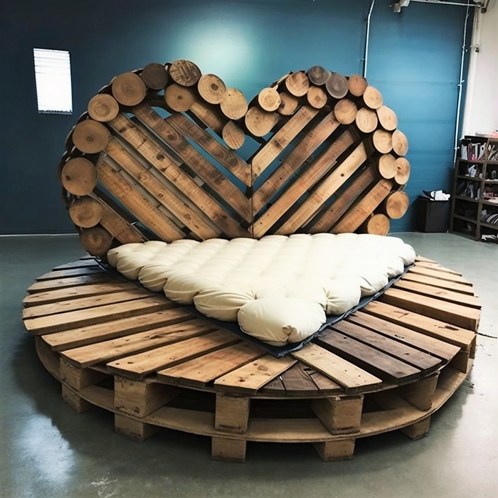 wood pallet bed ideas (22)