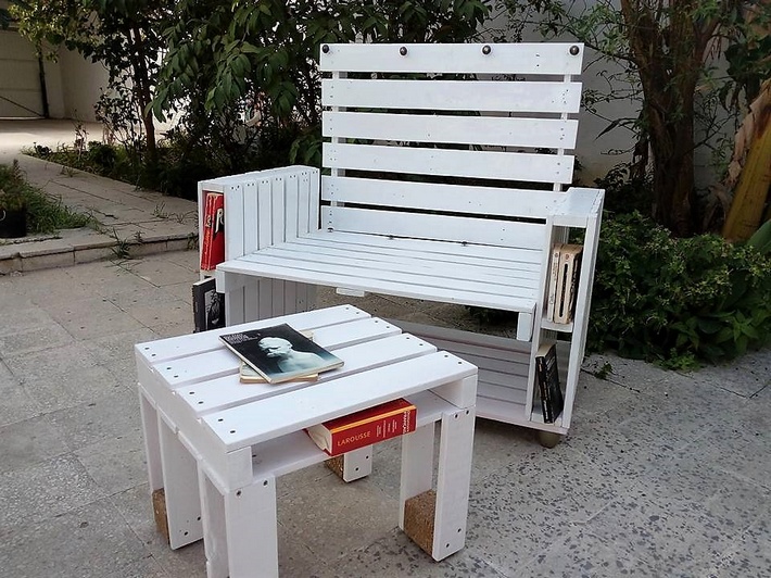 wood pallet patio furniture