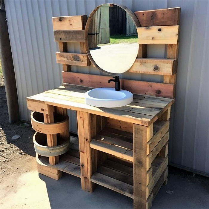 wood pallet bathroom vanity ideas (17)