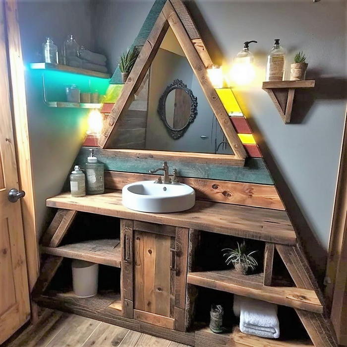 wood pallet bathroom vanity ideas (21)