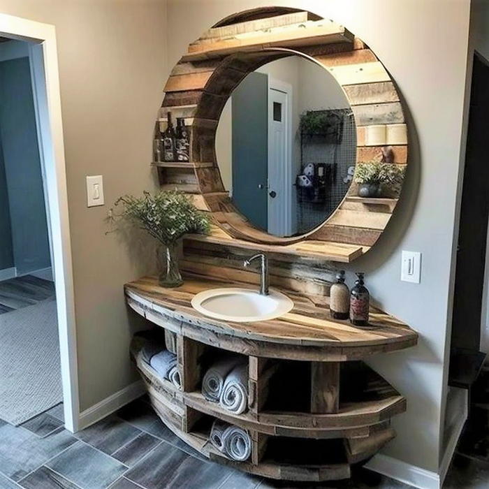 wood pallet bathroom vanity ideas (34)