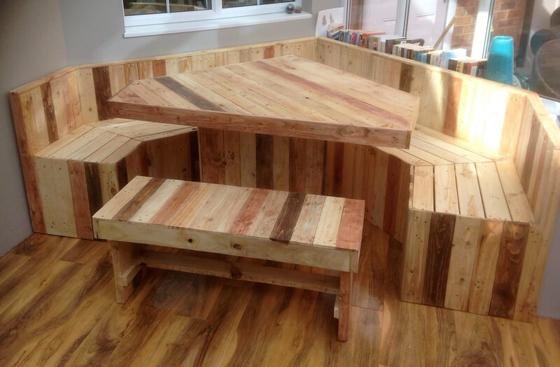 reclaimed pallets patio deck furiture