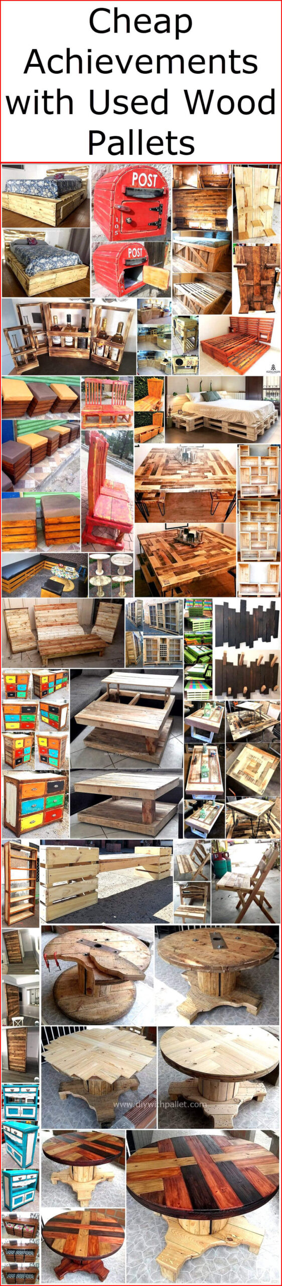 Cheap Achievements with Used Wood Pallets