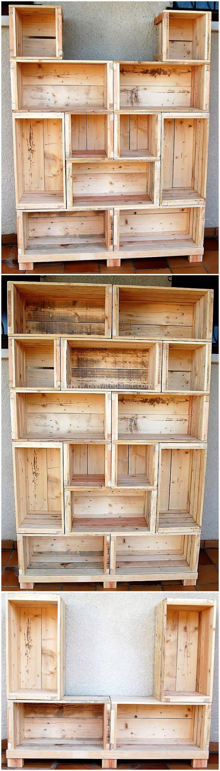 pallet shelving cabinet