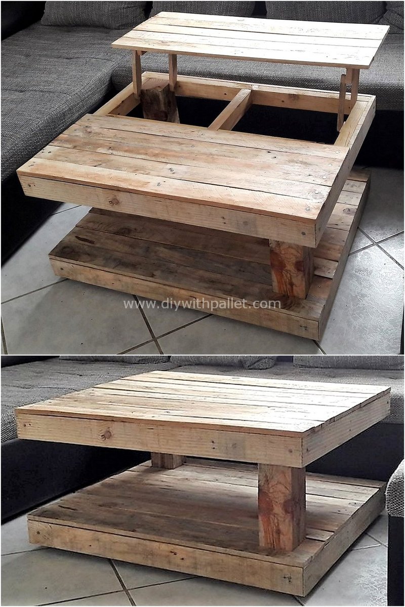 pallet top up table