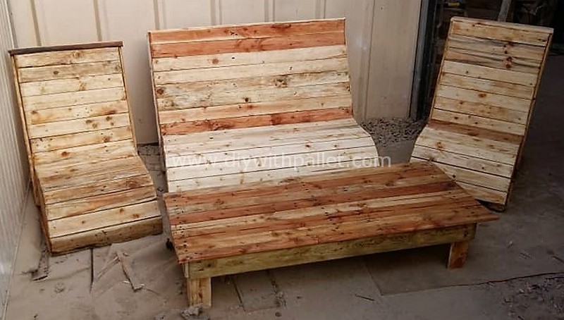 pallet outdoor furniture plan