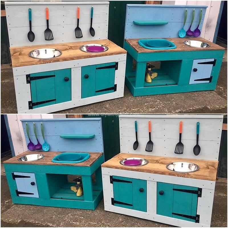 pallet mud kitchens