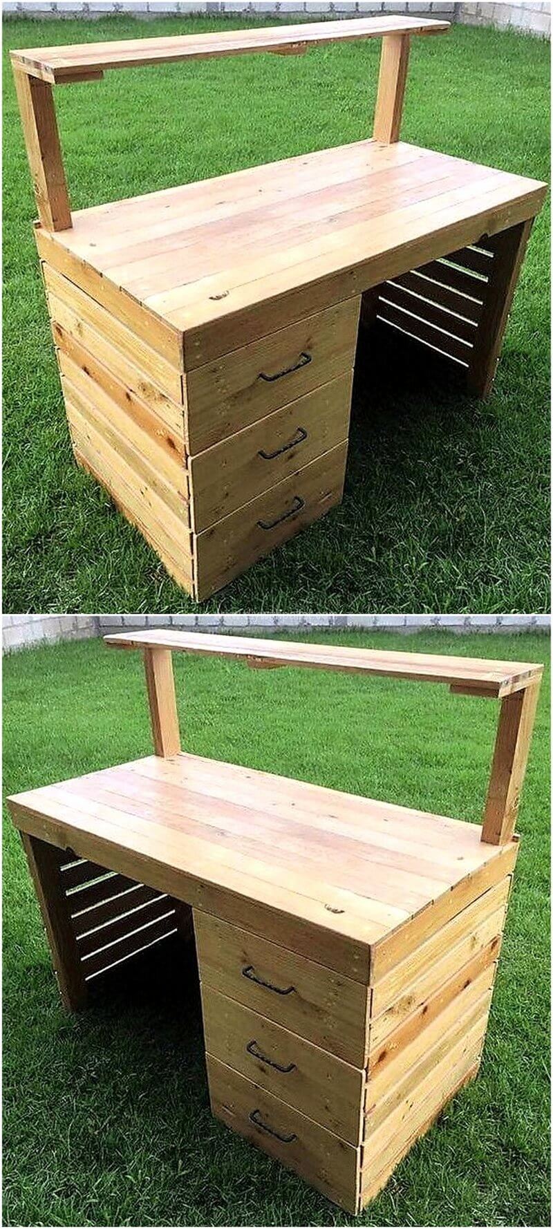 pallet desk