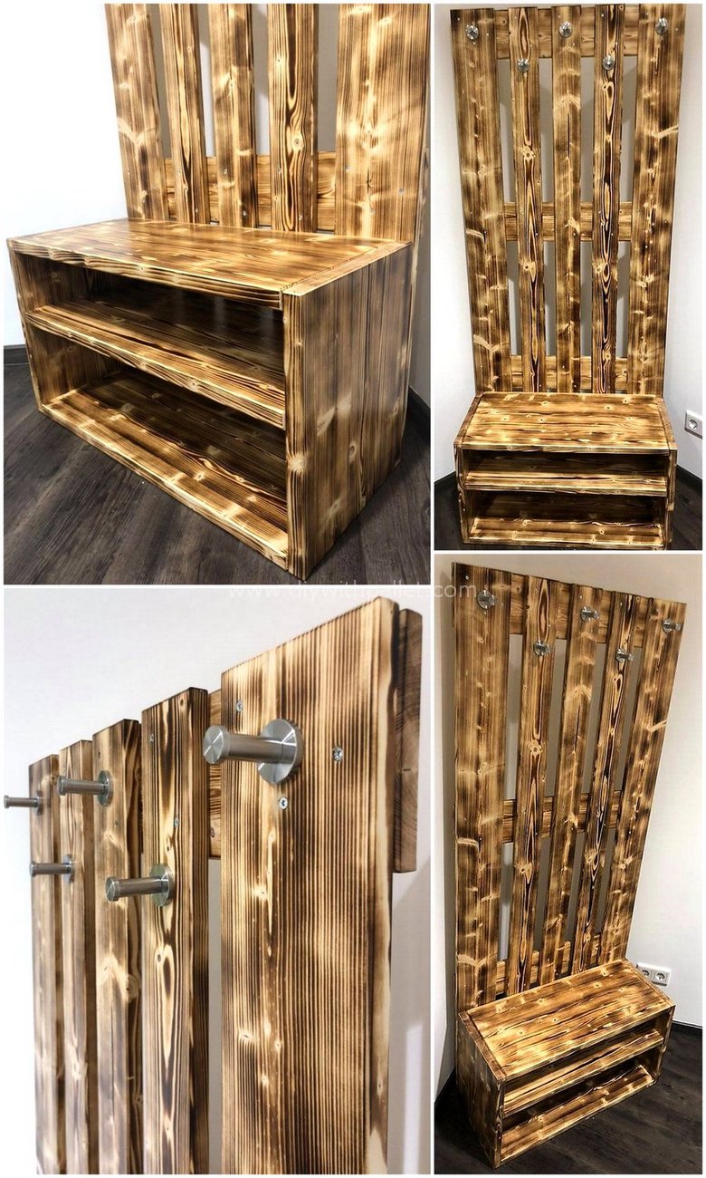 pallet wardrobe