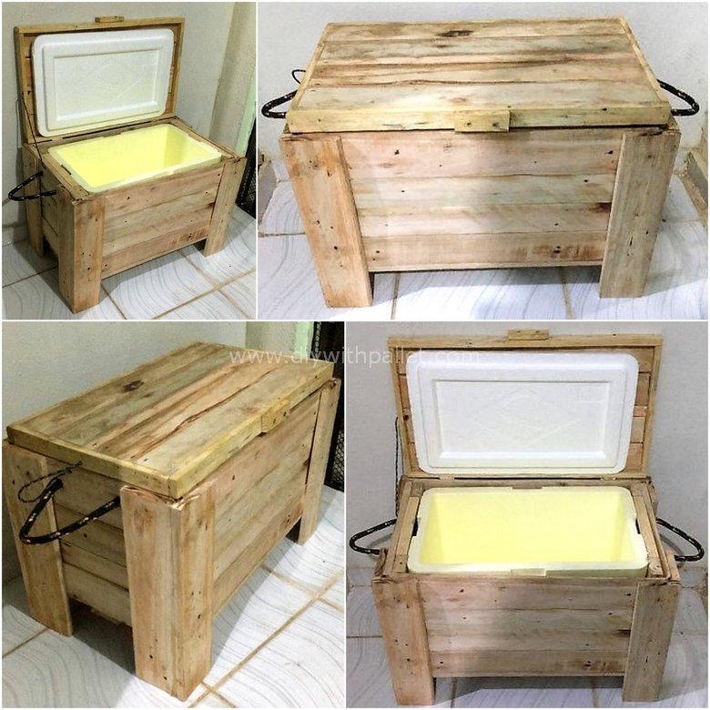 recycled pallet cooler