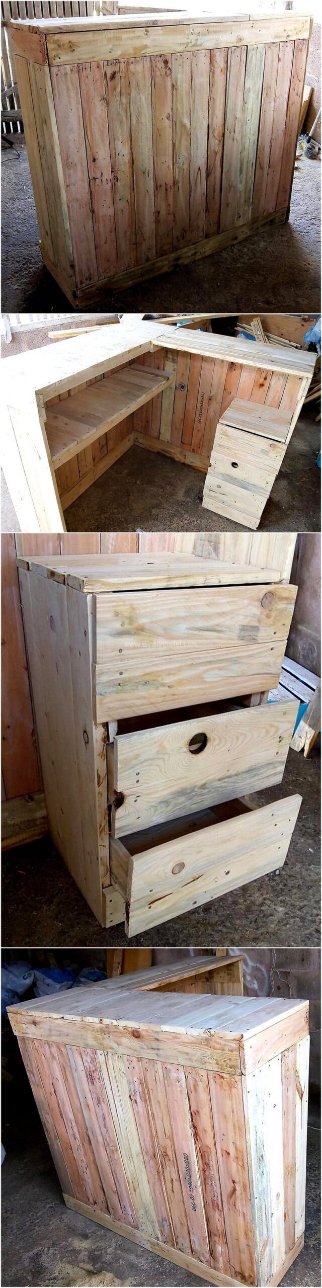 reused pallet bar