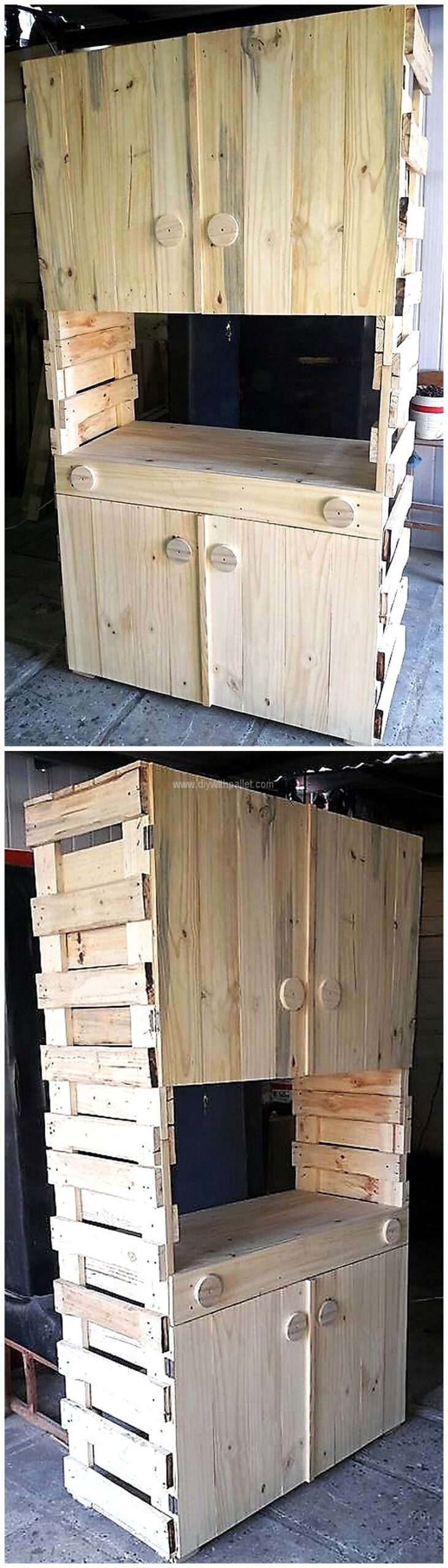pallet closet project