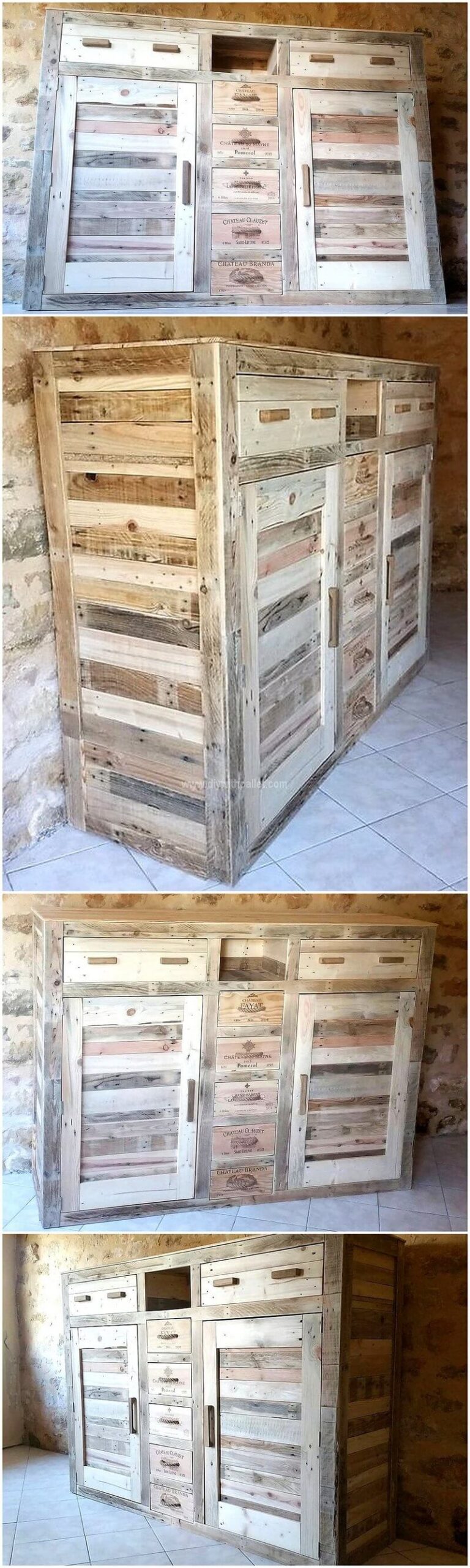 pallet entrace table