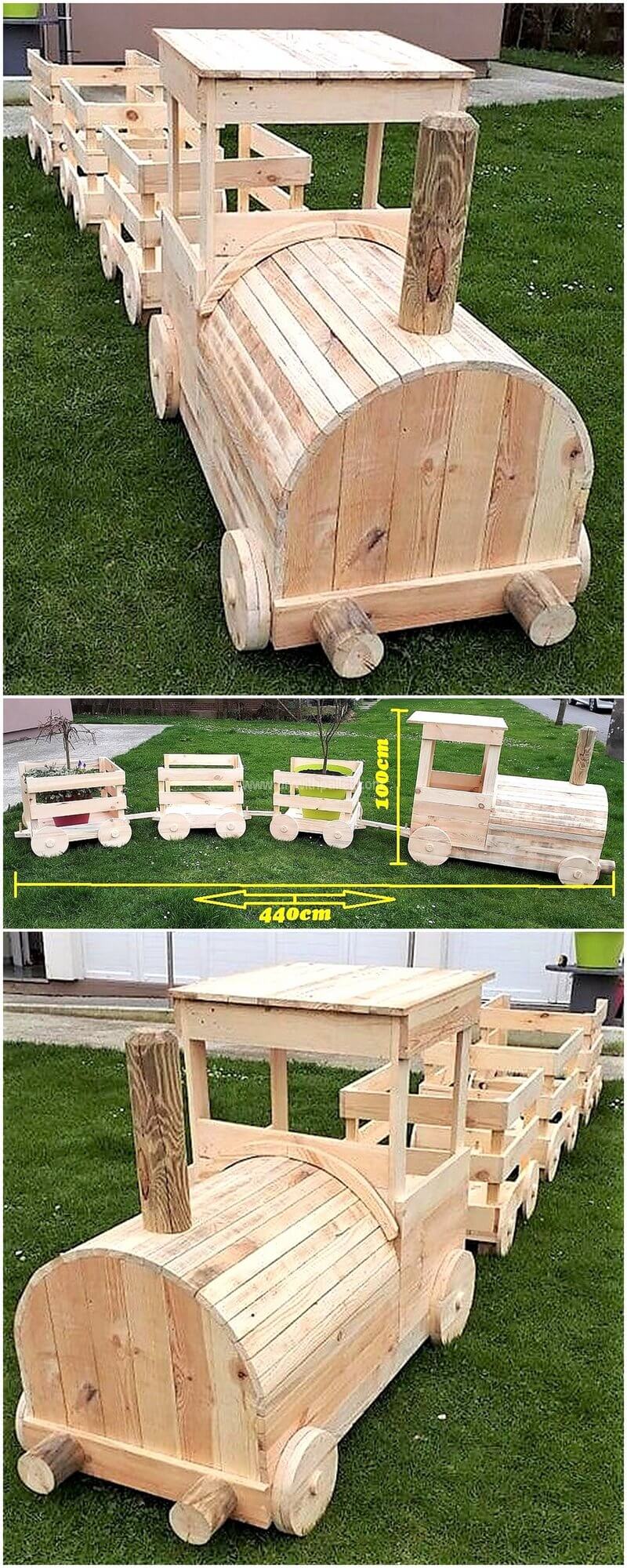 pallet train for kids