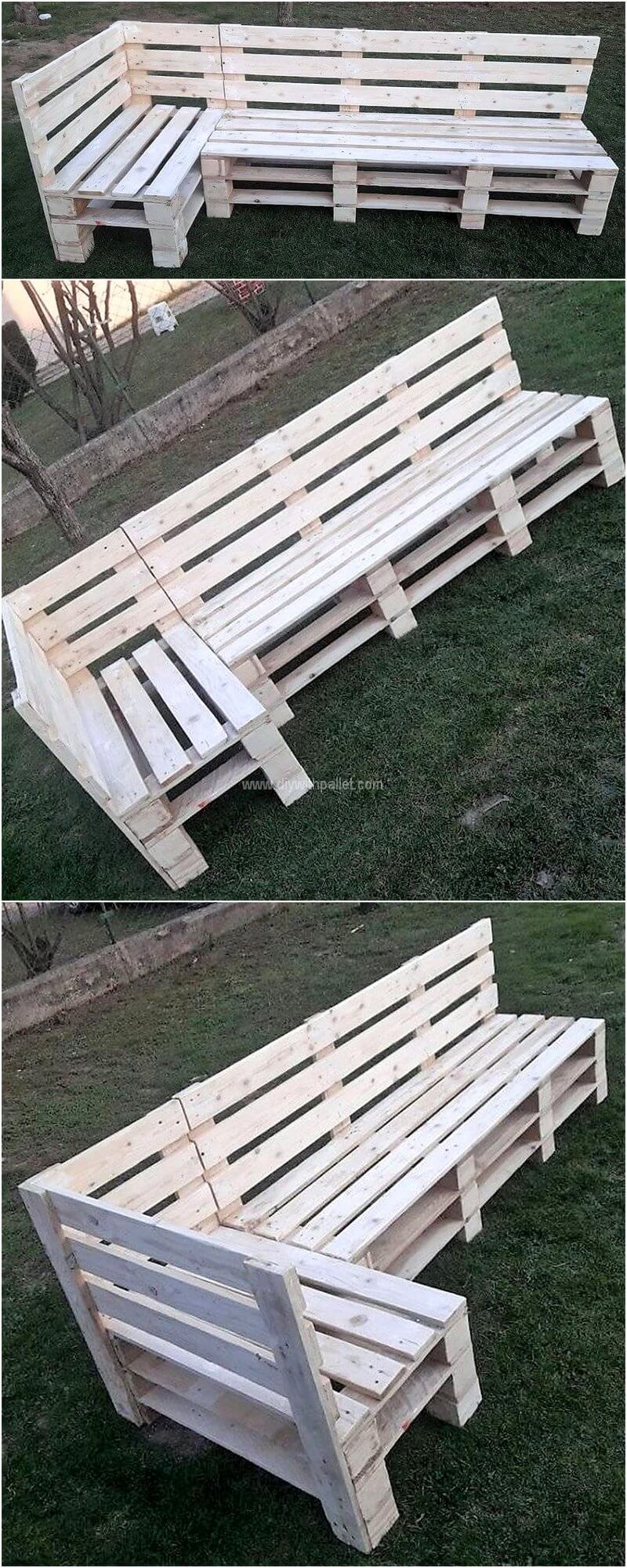pallets garden couch