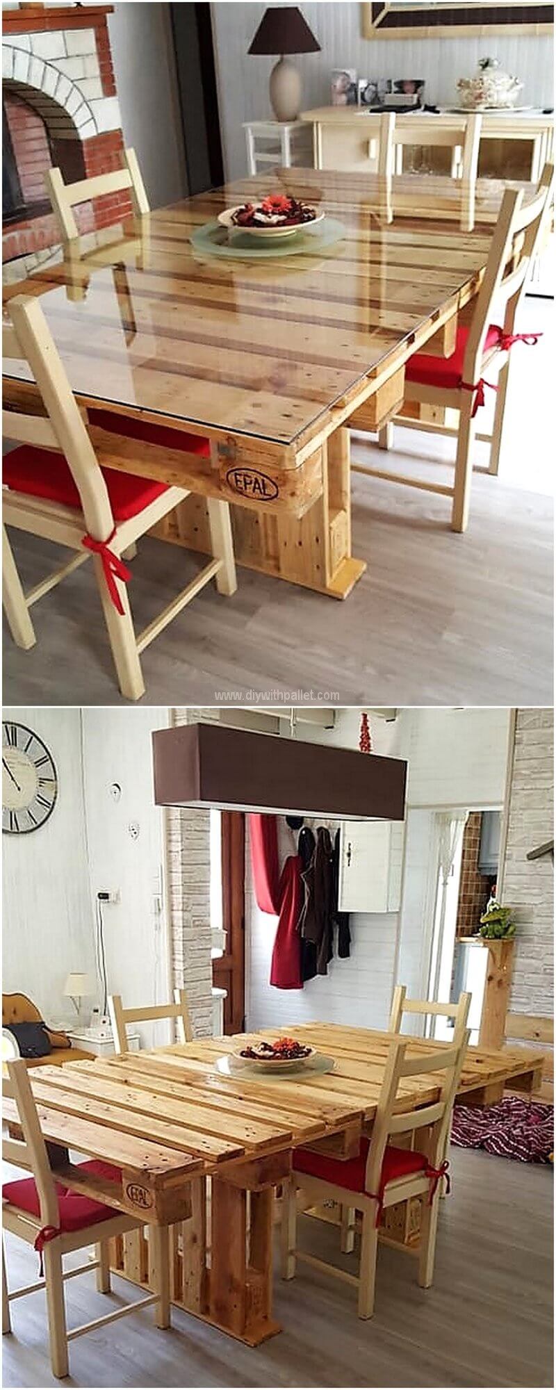 pallet dining table