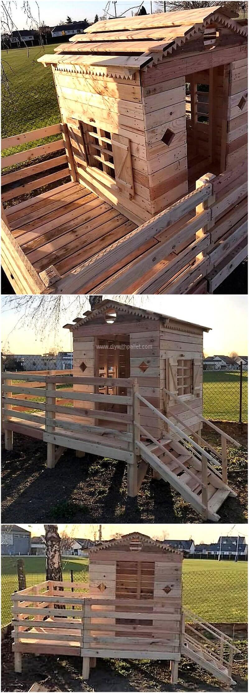 pallet playhouse idea
