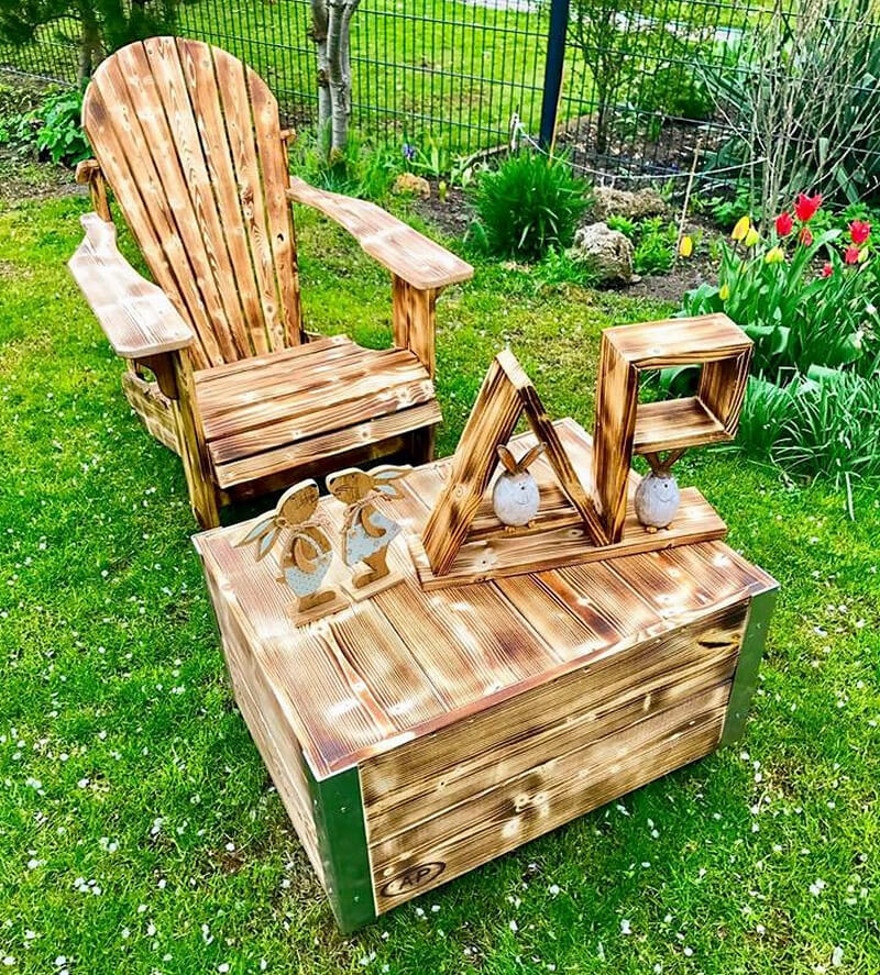 pallets garden furniture