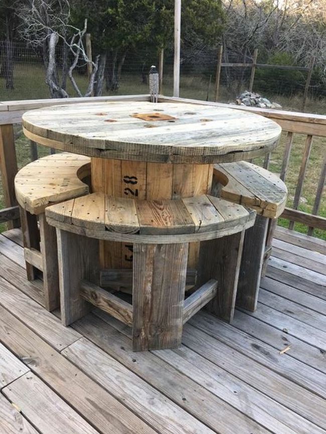 cable reel reusing ideas (17)