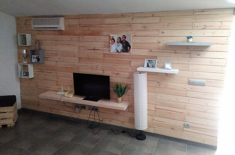 pallets wooden wall art