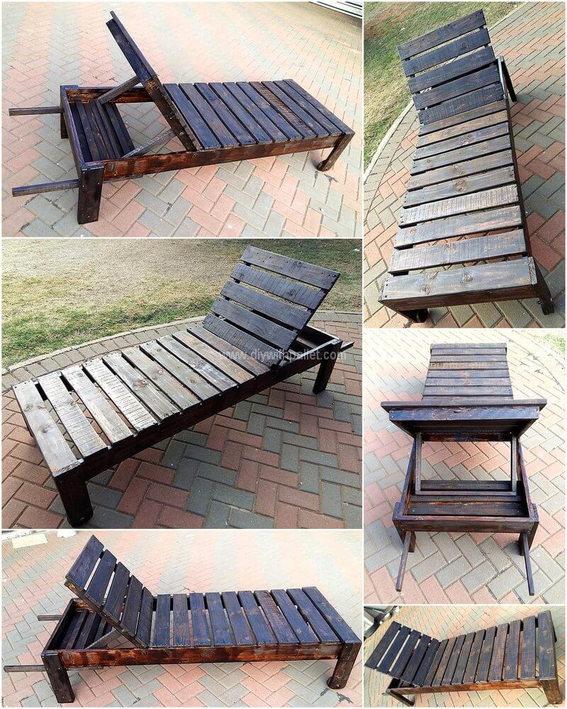 pallet sun lounger