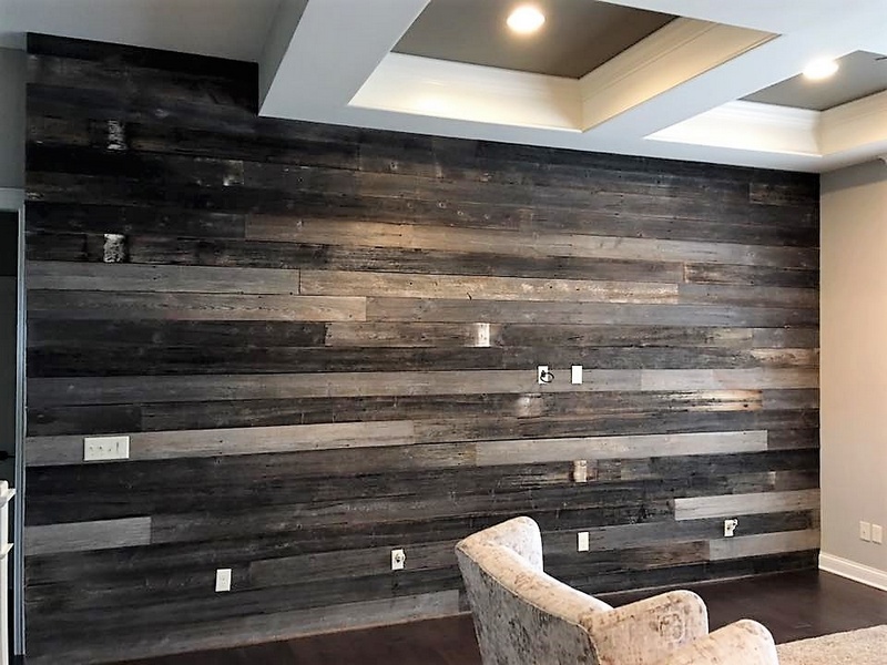 Pallets Reclaimed wall covering 2