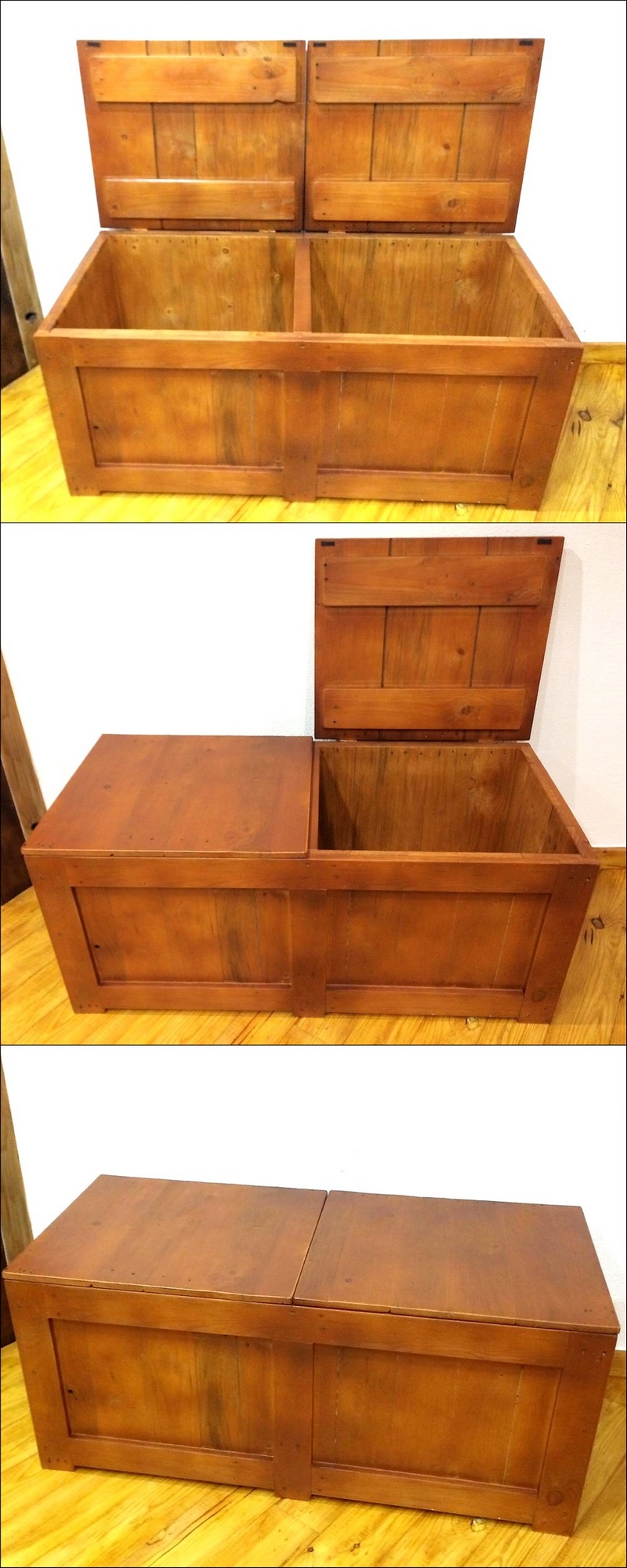 wood pallet chest