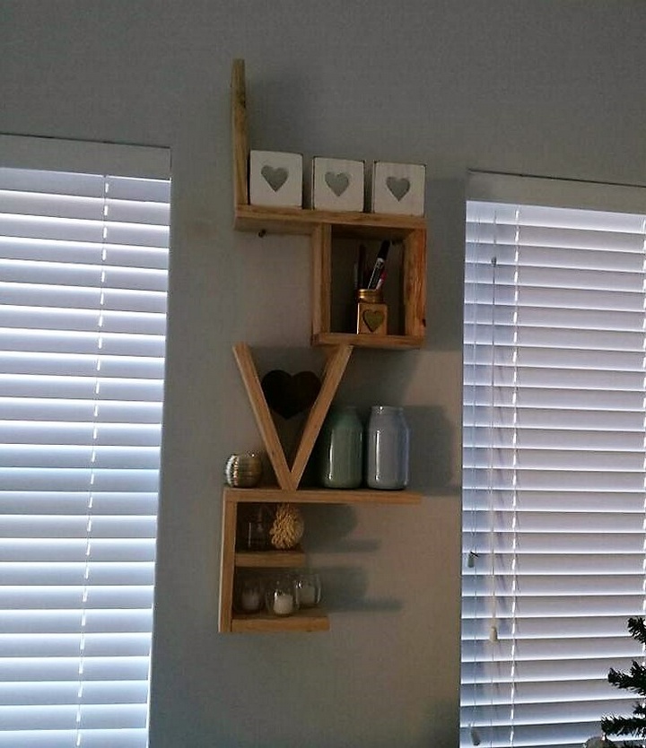 pallet love shelving