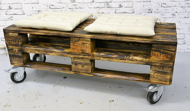 rustic pallet furniture plan 2