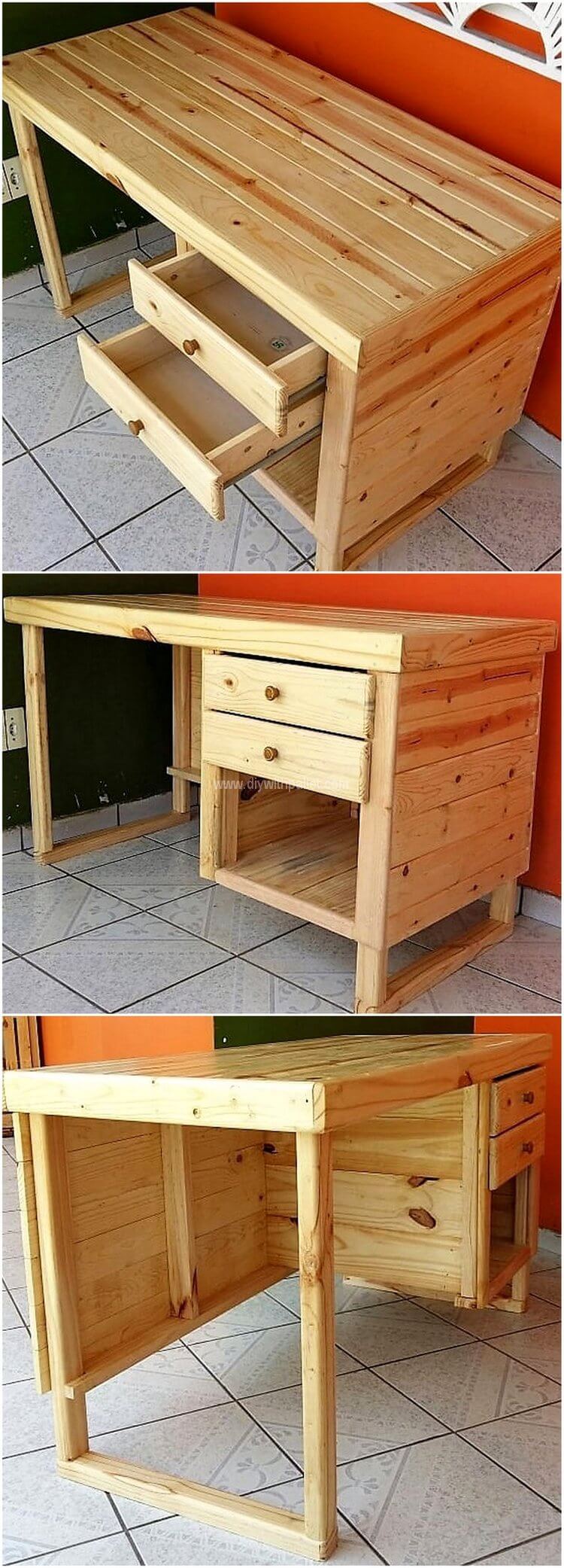 pallet table plan